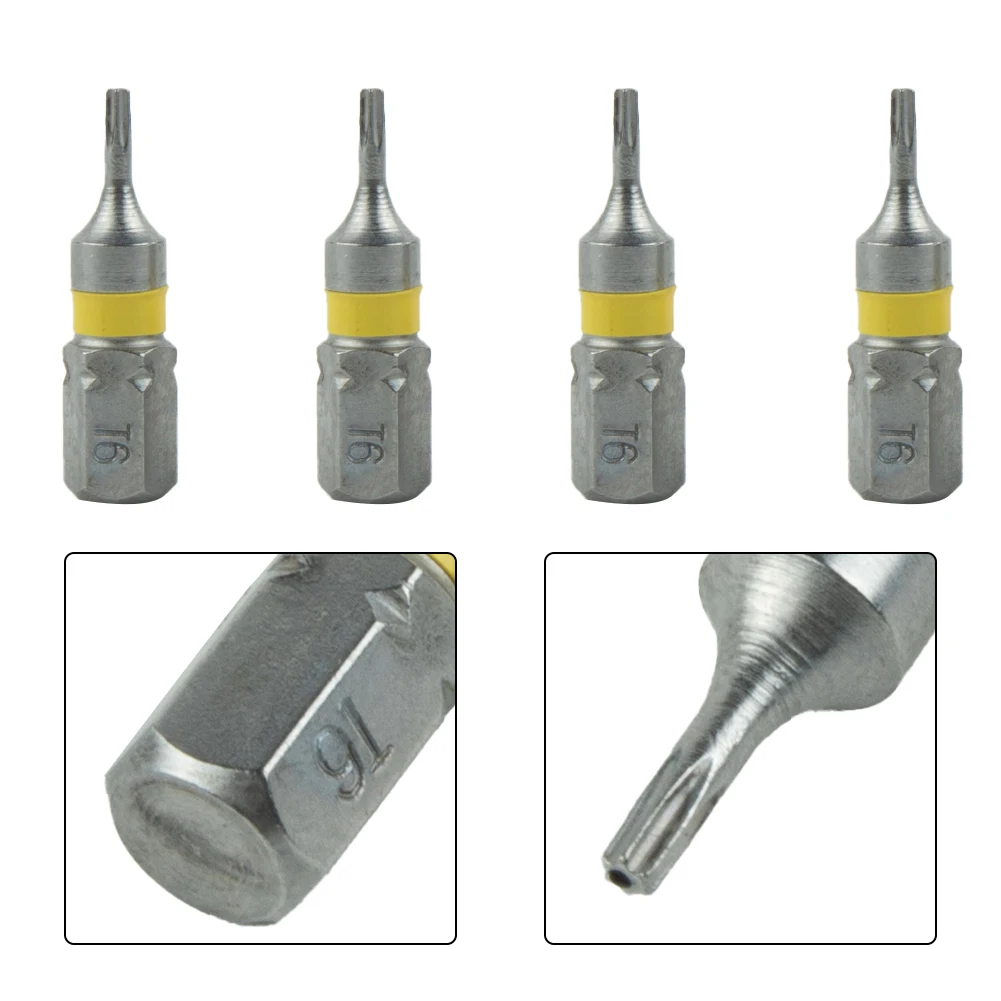 

Hand Tools Screwdriver Bit Workshop Equipment Spanner T6-T40 Hex Head Hex Shank High Hardness Screw Driver Bit