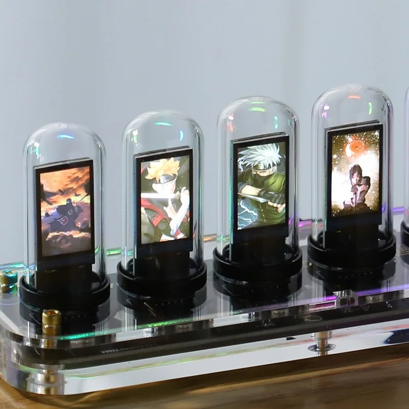 Digital Clock Glow Nixie Tube Clock Mobile APP Editable