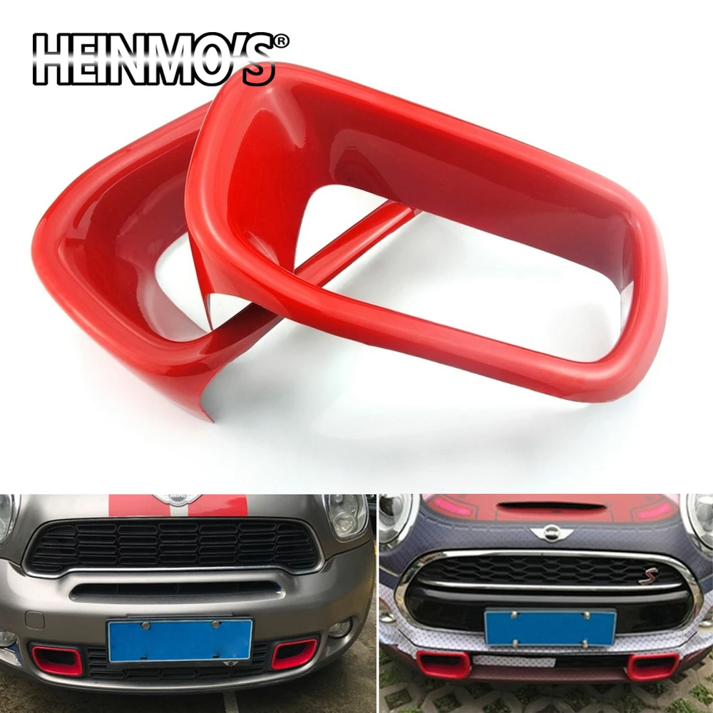 For Mini Cooper S F55 F56 Hardtop Hatchback Auto Accessories Front Grille Air Inlet Frame Cover Sticker - Car Stickers AliExpress