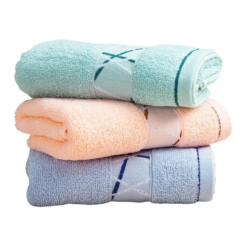 Thickened Towel Pure Cotton 35x75cm Long Staple Quick-Dry Soft Absorbent