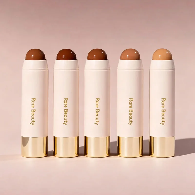 Rare Beauty Stick Contorno Viso 3D Liquido Bronzer, Ombretto e Illuminante Naturale a Lunga Durata, Impermeabile per un Trucco Luminoso - immagine 3