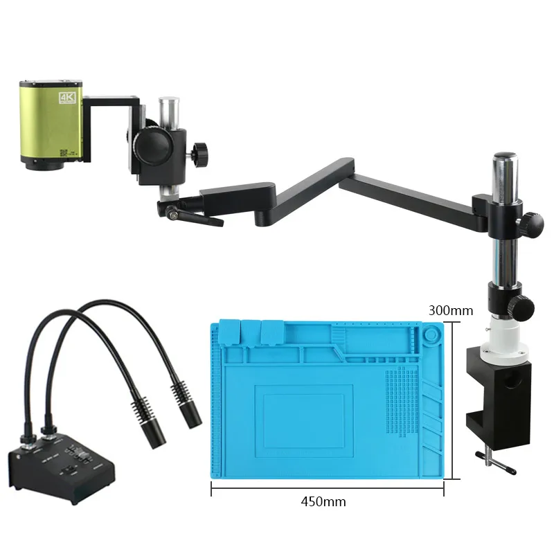 

4K UHD 8MP Zoom Long Focus AF Auto Focus Electron Microscope HDMI Video Recorder Camera Work Set For Teaching Soldering Jewelry