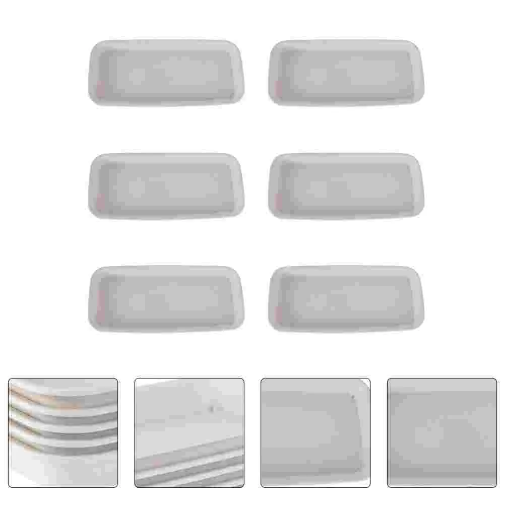 

6pcs Plastic Flower Pot Trays Durable Planter Pot Trays Simple Bottom Trays