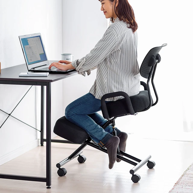 Sedia posturale, sedia per l'apprendimento sollevamento, movimento, sedia  in ginocchio, sedia da ufficio, correzione della postura seduta - AliExpress