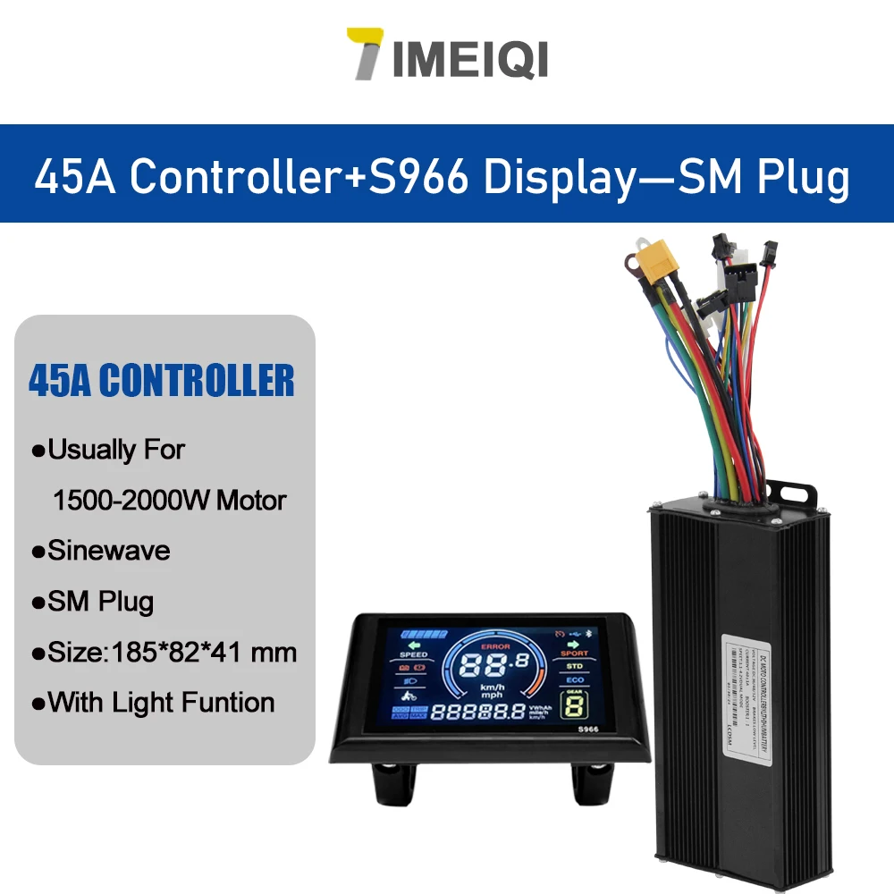 Controller Onda Sinusoidale S866 - Per Bici Elettriche 36V/48V/52V 2000W - Foto 3