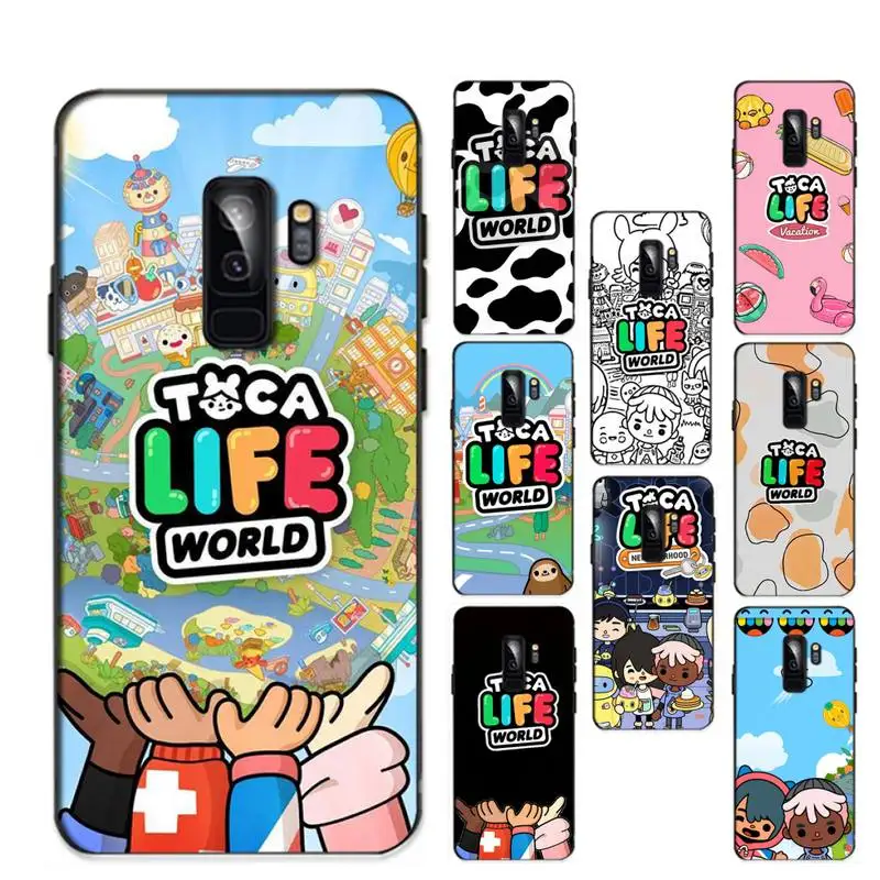 Toca Boca Toca Life World Custodia Per Telefono Per Samsung S 20 21 22 23 Plus Ultra Per Redmi Note 8 9 10 11 Per Huawei Y 5 6 9