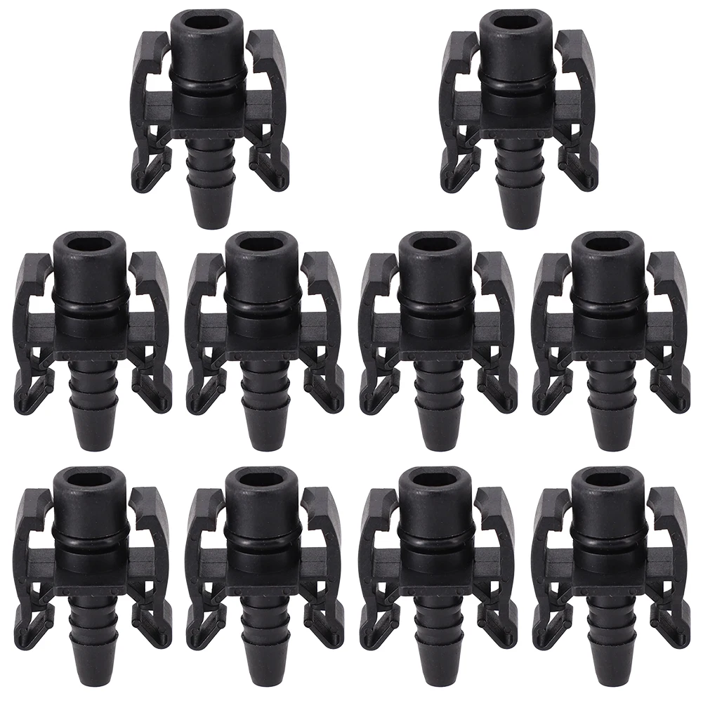 

Heavy duty Construction for Long lasting Use 10Pcs Auto Car Expansion Water Tank Water Hose Straight Connect Connector