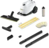 SC3 Steam Cleaner with Attachments, Multi Purpose Power Steamer – Chemical-Free, 40 Sec Heat-Up, Continuous Steam - for 1