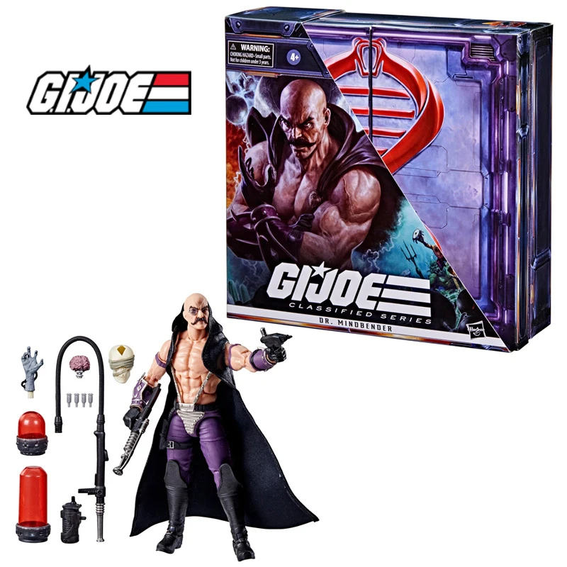 

Hasbro G.i.joe Sklasyfikowana Seria Dr.mindbender Deluxe Figurka 6 Cal Skala Autentyczne Nowe Kolekcjonerskie Zabawki Gift F4004