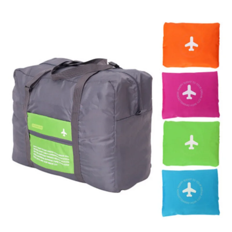 New Large 32L Folding Travel Bag Men Women Large Capacity Waterproof Flight Bag Portable Storage Female Luggage Backpack