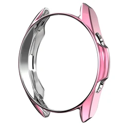 Enhanced Product Title:  
Soft TPU Bumper Case with Hollow Screen Protector - Galaxy 3 41mm (Pink)
