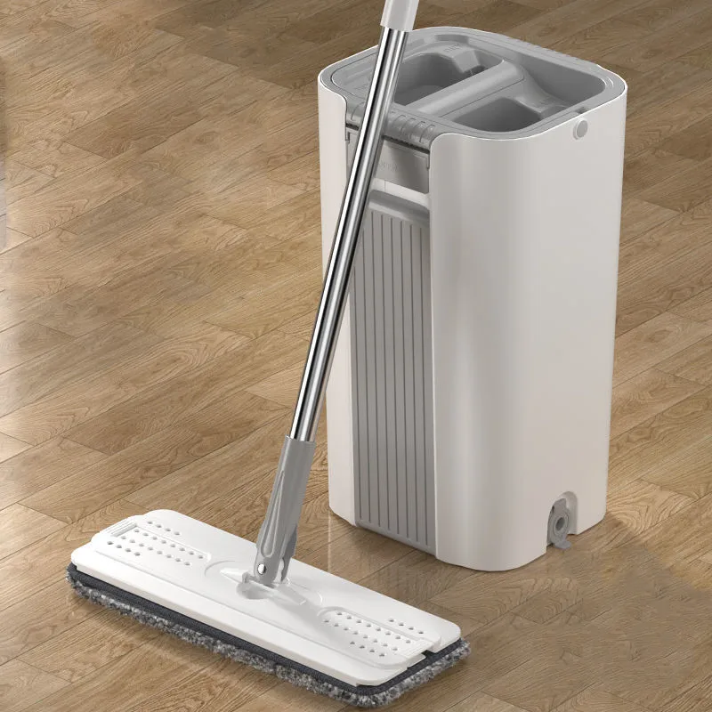 FloorCleaningSqueegeeMopwithBucketforHomeandKitchenCleaningToolsHouseHeadFlat