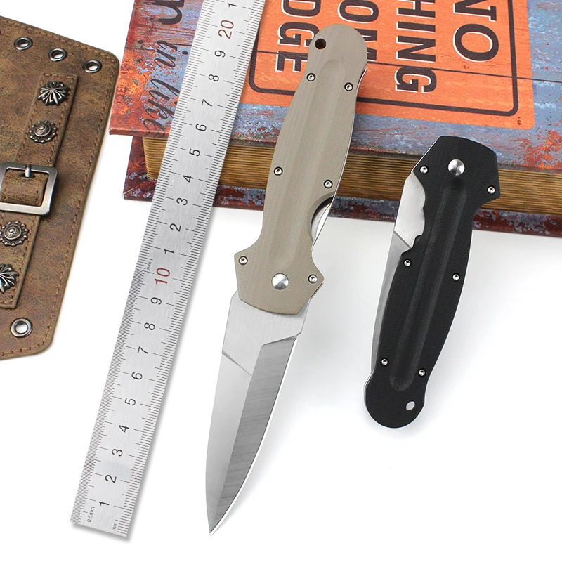 

Mini Pocket Knives CPM S30V Steel Blade Professional Outdoor Survival Bushcraft Folding Knife G10 Handle Hunting Small Knifes
