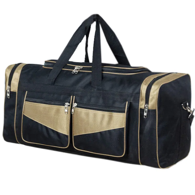 Extra Large Capacity Travel Bag Handheld Luggage 90L Men's Backpack Moving Home Clothes Storage Quilt Oxford Cloth Foldable - 5