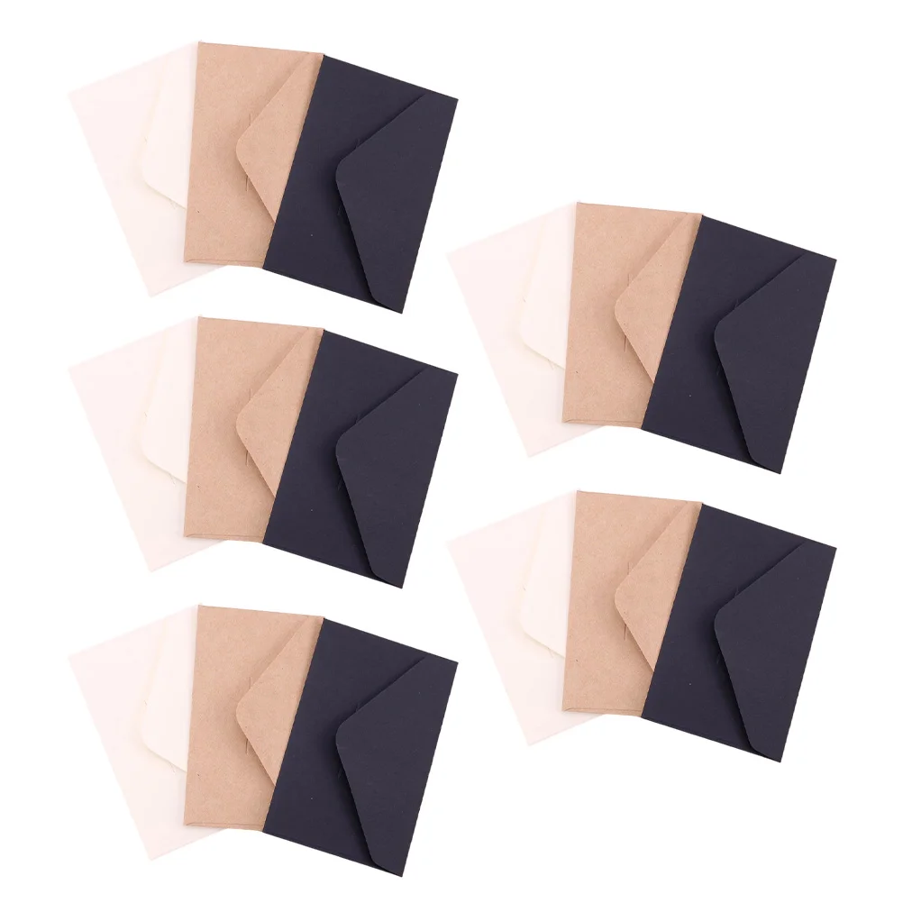 

30Pcs Delicate Envelopes Invitations Envelopes Decorative Cards Envelopes