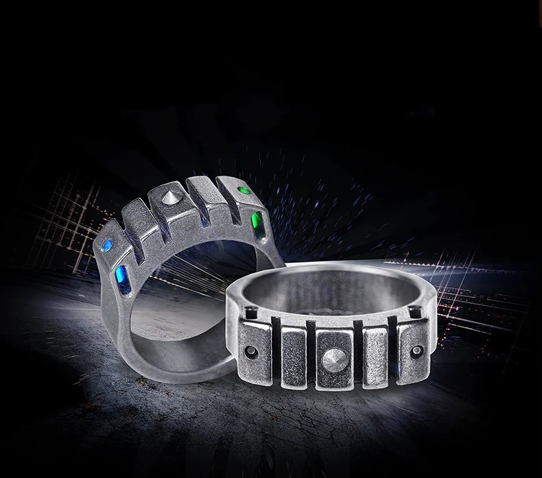 Cooyoo Cold Ring/cold Ring Plus Self Defense Ring Titanium Alloy Ring