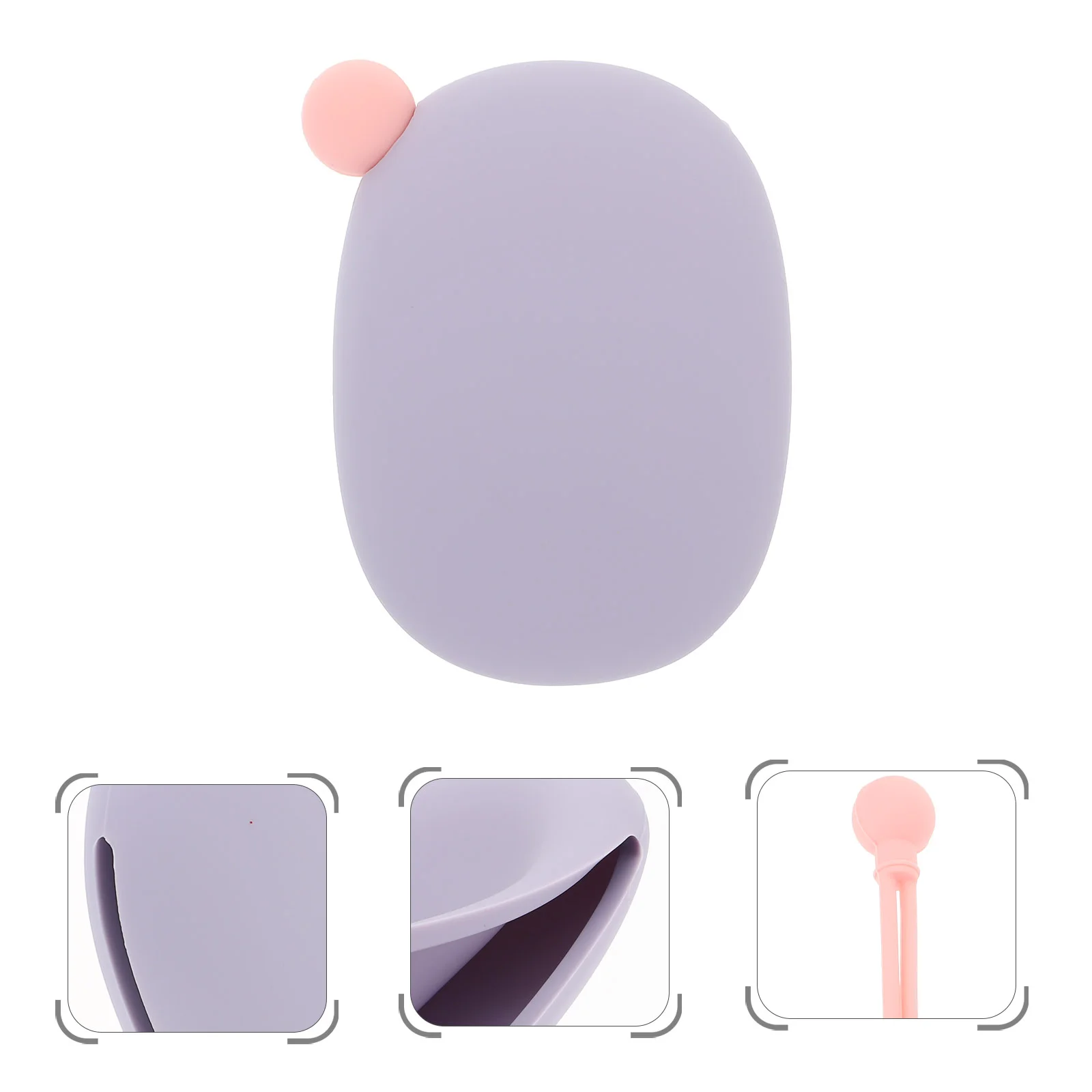 

Rechargeable Hand Warmers Silicone Hot Pack Heater Heating Purple Creative Girl