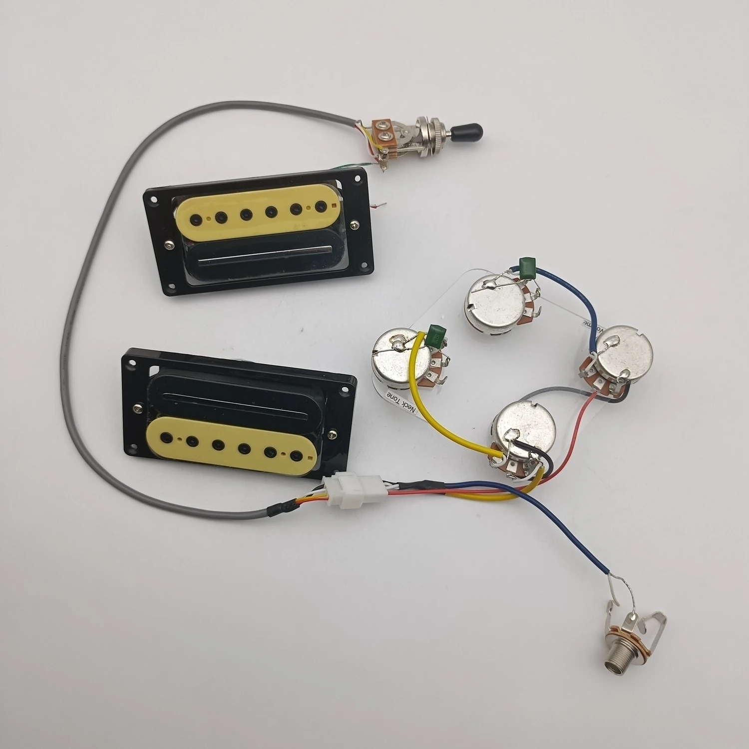 

Alnico 5 Humbucker Pickups высокопроизводительный DCR 4C проводник с жгутом проводов 1 комплект
