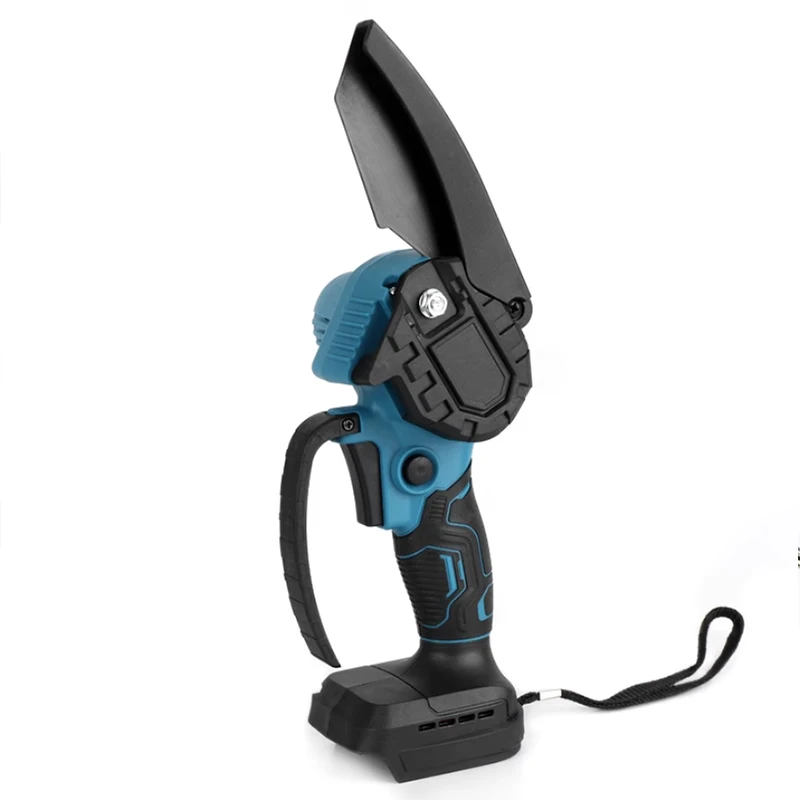 6 Inch Electric Chain Saw Handheld Chainsaw Tree Wood Cutter Pruning Portable Garden Power Tool Compatible Makita Battery