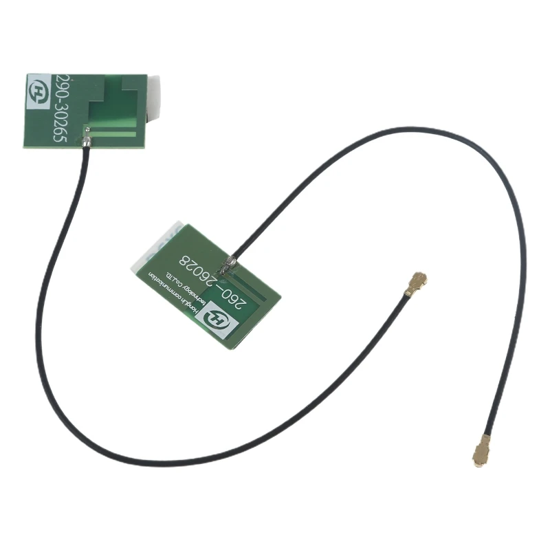 컴퓨터 랩용 인텔용 미니 PCIE WIFI 카드용 IPEX 내부 WIFI 안테나 2개