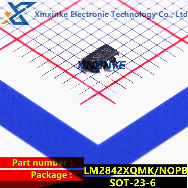 

LM2842XQMK/NOPB SOT-23-6 Mark:SB3B Switching Voltage Regulators 600 mA up-42V Input SD DC/DC Reg Brand New Original