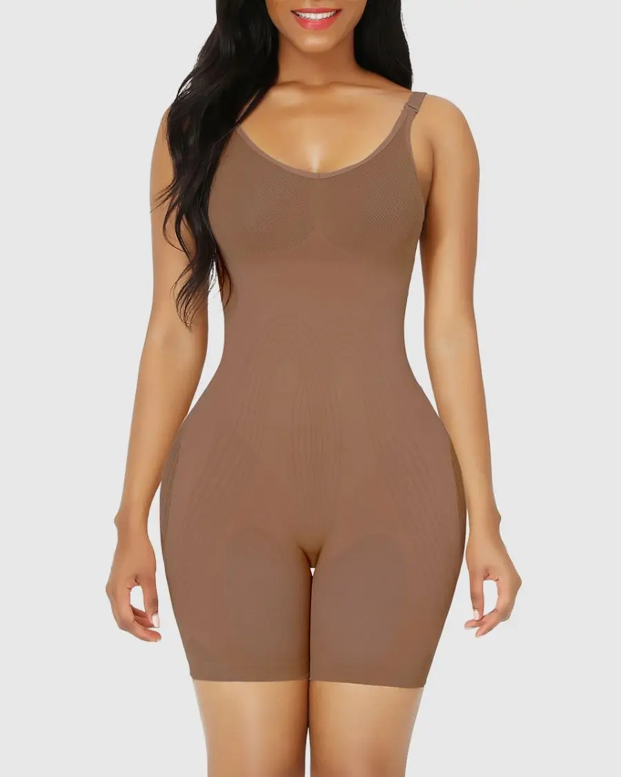 

Full Body Suit With A Sleeveless Jumpsuit Fajas Reductoras y Modeladoras Para mujeres Ropa Interior Femenina Shapewear Women