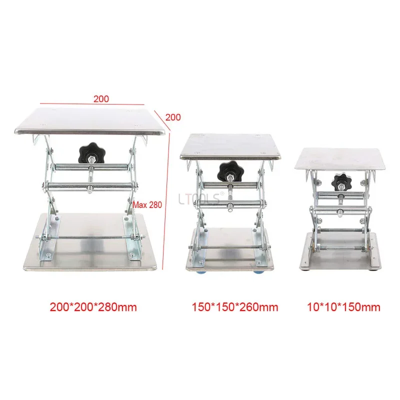Woodworking Lift Table Stainless Steel for Cutting Wood
