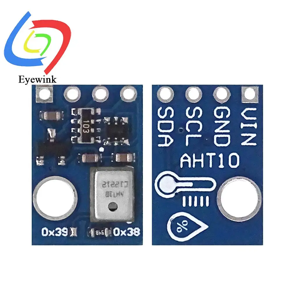 Temperature Humidity Sensor AHT10 High-precision Digital Measurement Module I2C Communication