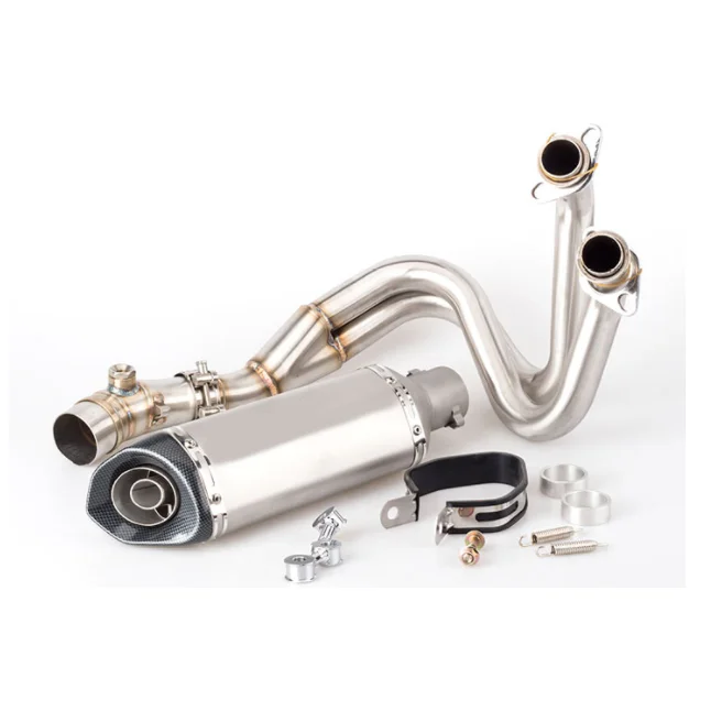 

Motorcycle Exhaust Muffler Manufacturer Full System Link Pipe