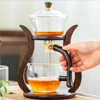 Chinese Glass Teapot with Infuser 1
