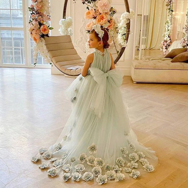 3d-applique-flower-girl-dress-for-wedding-tulle-fluffy-sleeveless-high-neck-elegant-child-first-eucharistic-birthday-party-dress