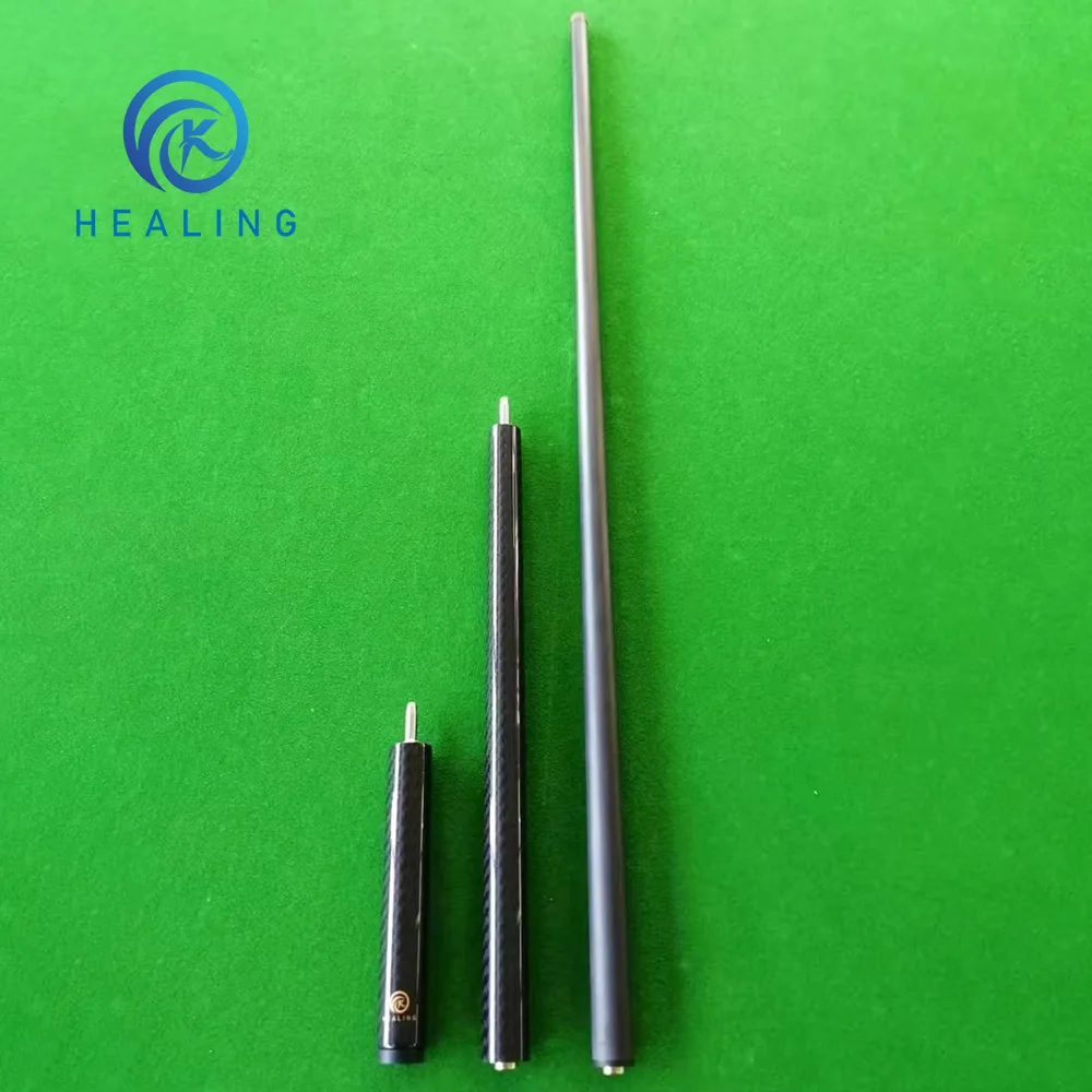 OKHealing-ビリヤードジャンプキュー、カーボンファイバーシャフト