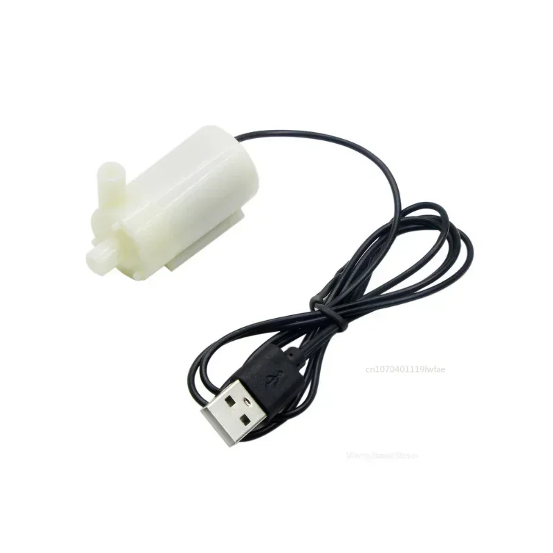 초저소음 DC 5V USB 브러시리스 모터 미니 잠수정 펌프 수경 물고기 탱크 순환 물 프로세스 분수 폭포
