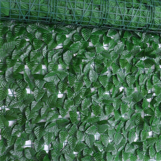 Mester Ivy Adatvédelem Kerítés Képernyő Bővíthető Faux Vine Leve Fényfal A Kültéri Beltéri Kerti Háztáji Kertjéhez És Dekorációjához - Image 5