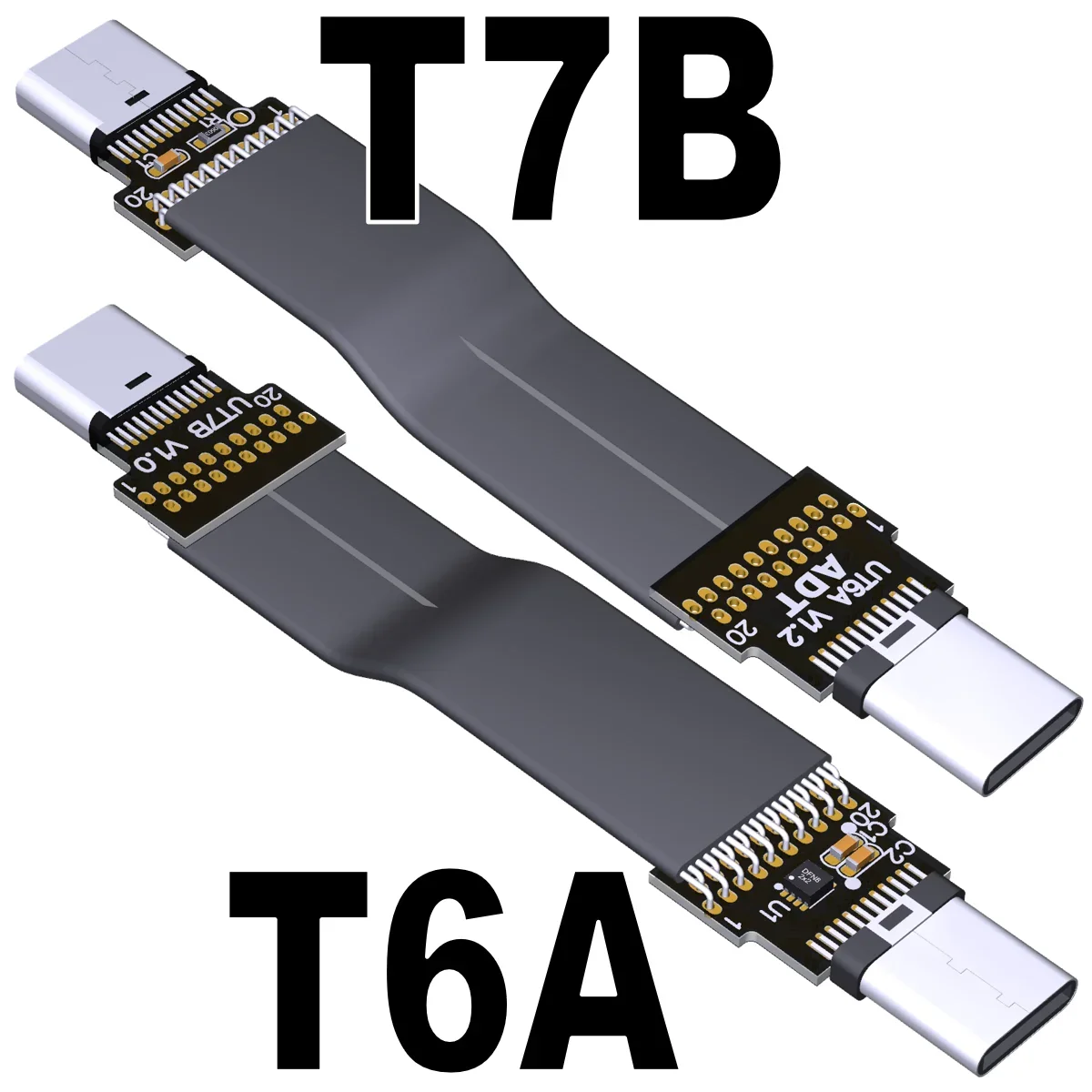 20Gbps USB 3.2  C  C ÷  ̺ ̽ 90 USB C   OTG  FPC FPV װ  ڵ