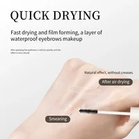 Waterproof Liquid Eyebrow Gel Transparent Brows Setting Tint Wax Lasting Fast Drying 3D Wild Eyebrow Fixing Soap Makeup Cosmetic 2