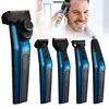 Hair Trimmer for Men Professional USB Rechargeable Nose Trimmer Hair Clippers Eyebrow Facial Hair Trimmer Body Grooming Kit 1