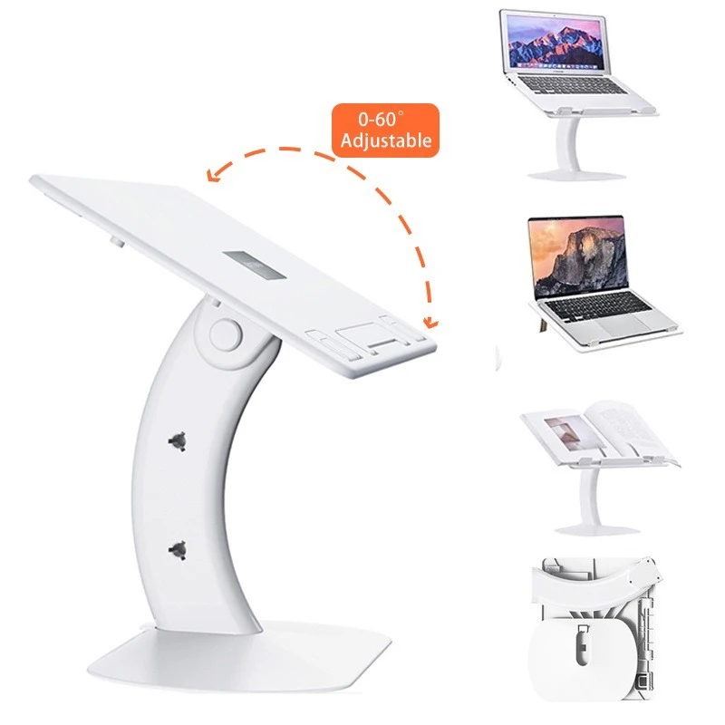 Eary Portable Car Dining Table Laptop Stand Multi-Angle Adjustable Book Reading Holder Fit For Car Seat Sofa Bed Car Accessories