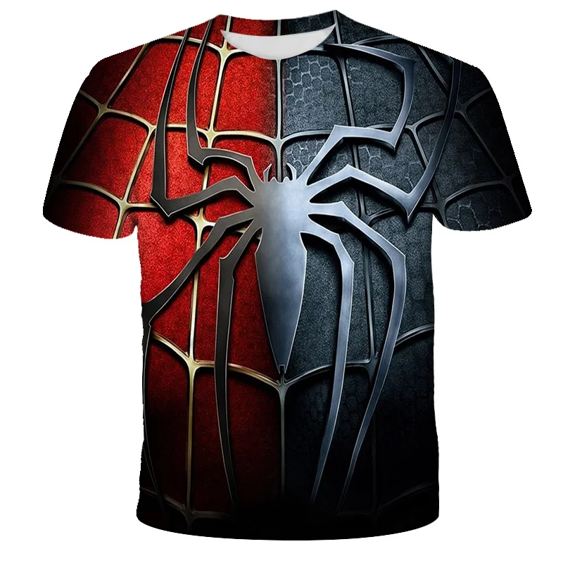 Marvel Super Hero Hulk T-shirt Boys Clothing Children's T-shirts Spiderman T Shirt Kids Tops Tees Summer Short Sleeve Tee 4