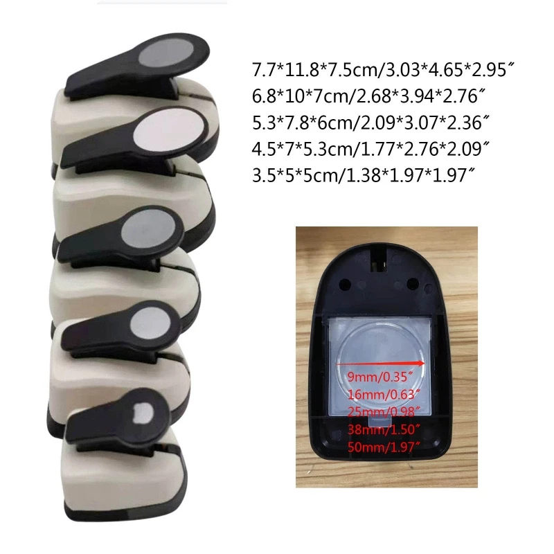 Perforadora De 1 Orificio De 1/4