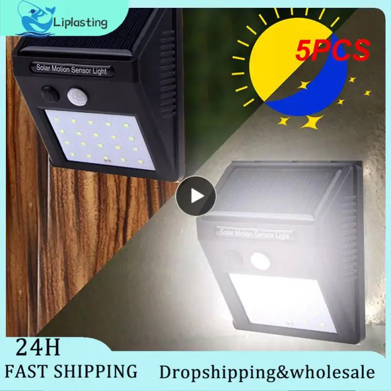 

5PCS 30led Energy-saving Outdoor Lighting Stylish Innovative Solar Powered Energy-saving Motion Sensor Light Automatic