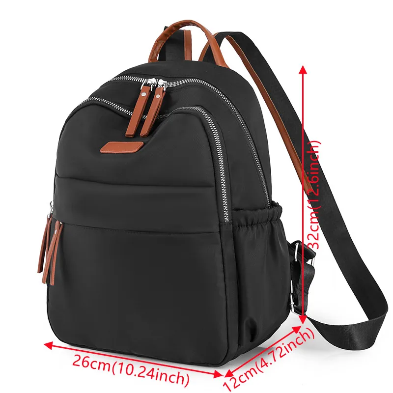 Women Backpack Nylon Travel Schoolbags Shoulder Bags Female School Bags For Teens Shoulder Female Rucksack