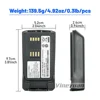 3.7V 5700mAh  R9-5iH Li-ion Battery for EADS Airbus Cassidian THR9 THR9 C-30 THR9+ THR9i Handheld Digital Two Way Radio Battery 2