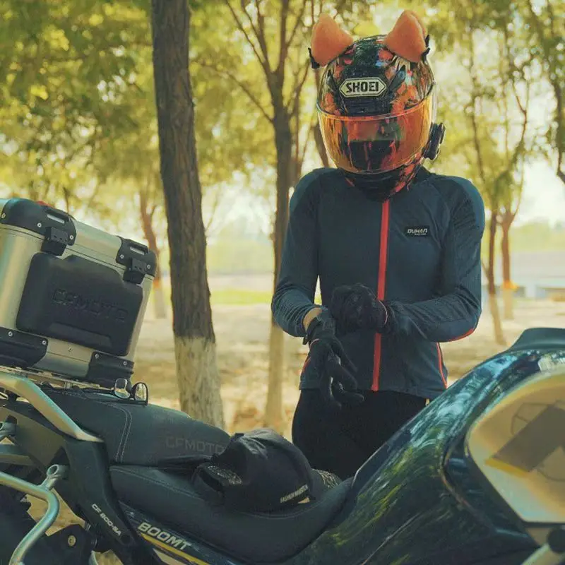 DUHAN Summer Ventilation Women Motorcycle Soft Airflow Armor Motocross Body Accessoriest Motorcyclist Protections Jacket Armors