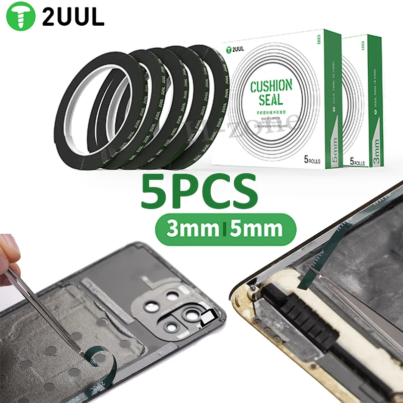 2UUL CS01 CS02 3MM/5MM 엣지 스크린 프레임 접착제 아이폰 태블릿..