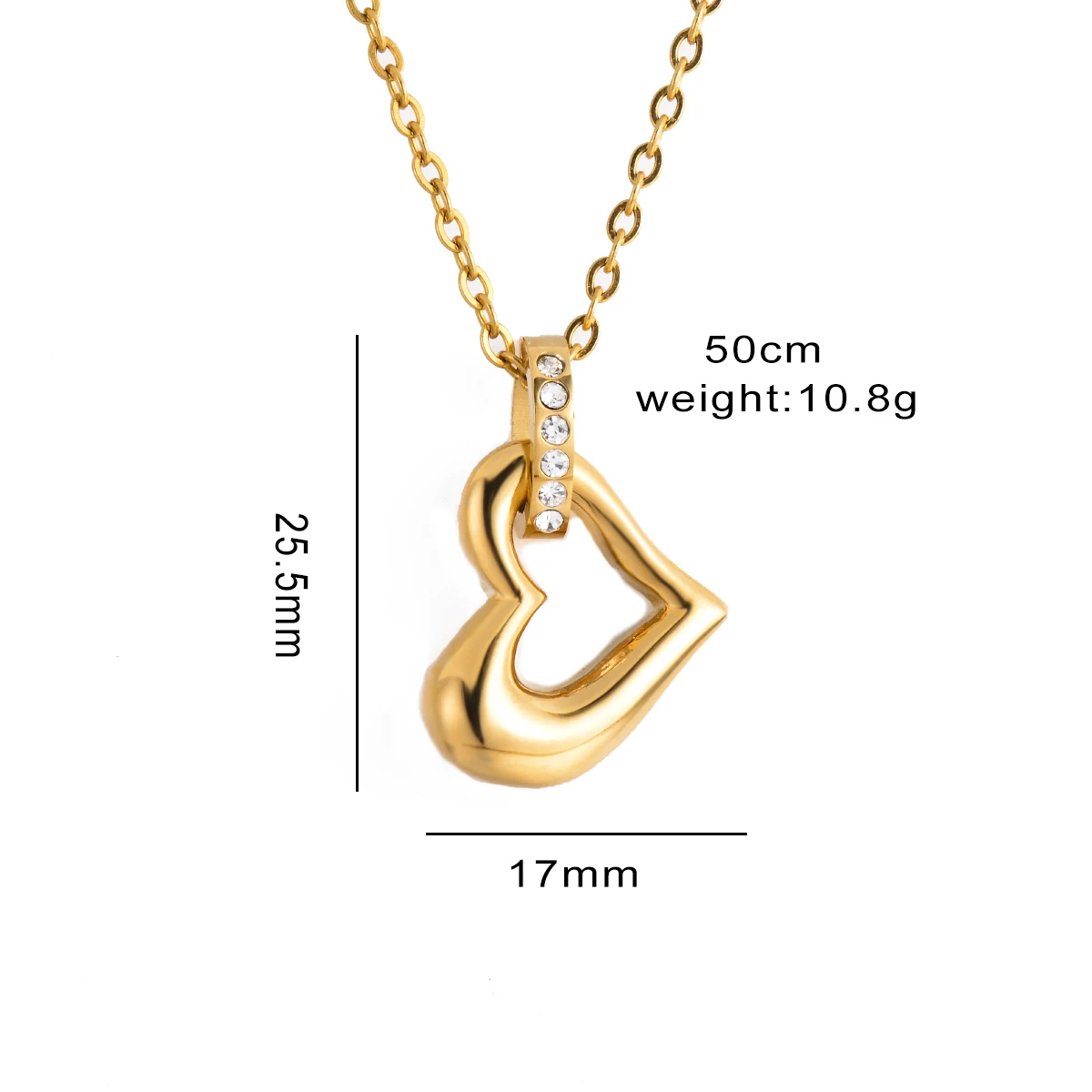 Heart Urn Necklace for Women Cremation Jewelry Stainless Steel Memorial Pendant Necklace for Ashes Gifts 6