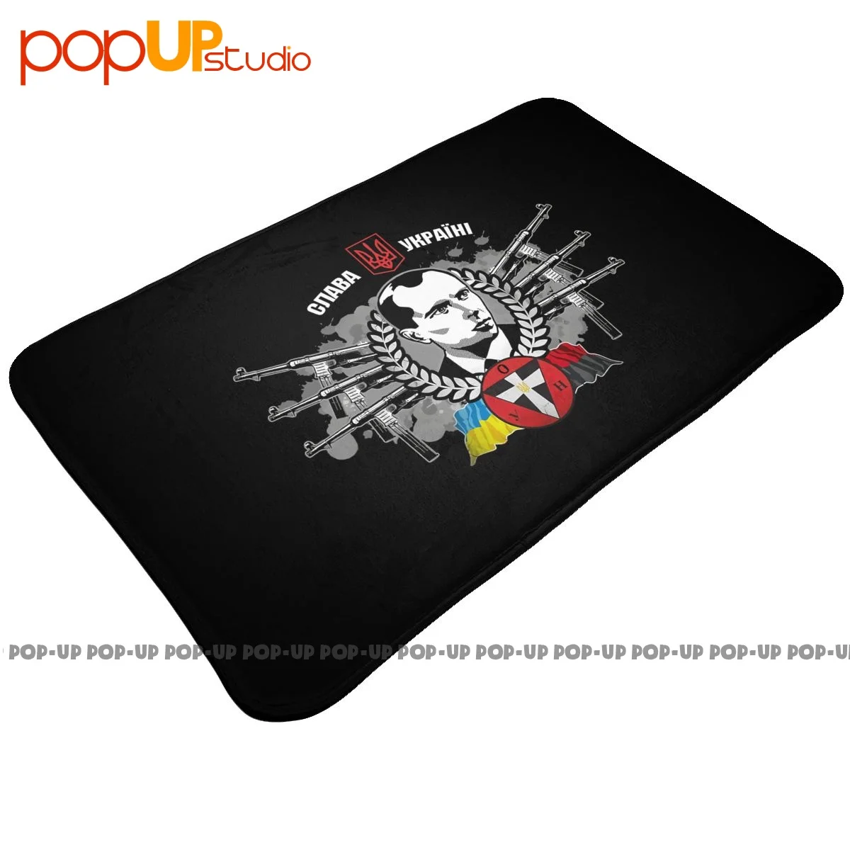Ucraino Insurent Army (Stepan Bandera) Mat Tappeto Tappeto Home Fluffy Foot Pad Impermeabile Luce Di Lusso