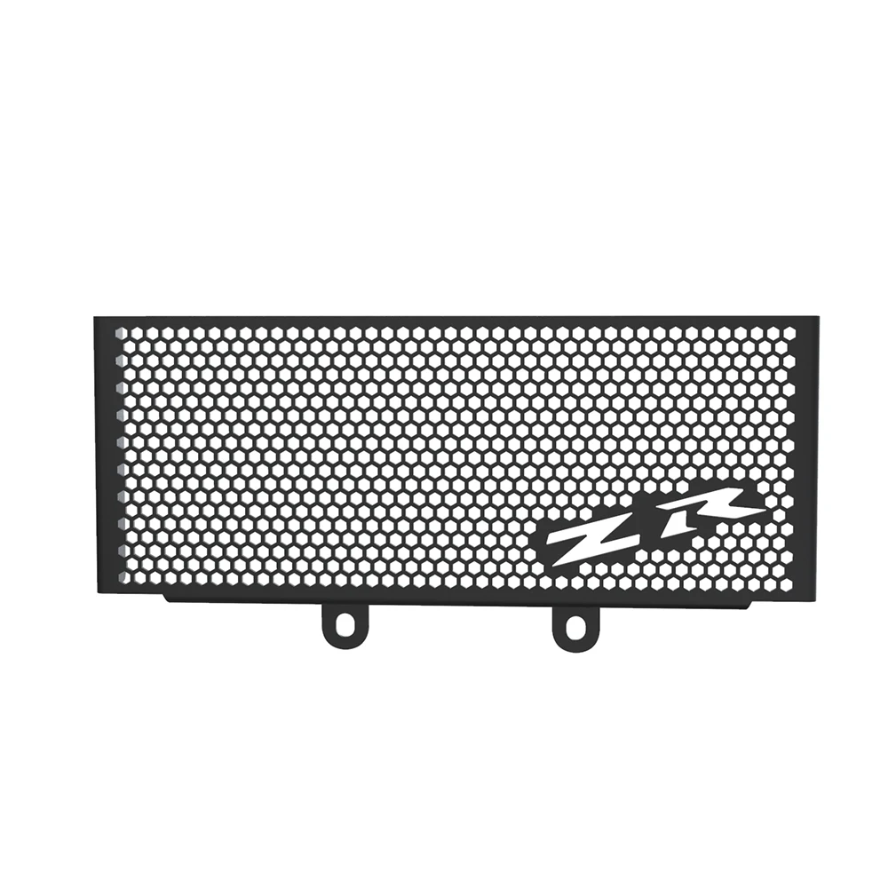 Compatible With: Kawaaki ZRX 1100 Year Of Manufacture 1997-00 / ZRX 1200 Year Of Manufacture 2001-04 Radiator Cover Water Cooler Grille Radiator Guard Radiator Cover Black Logo Black
