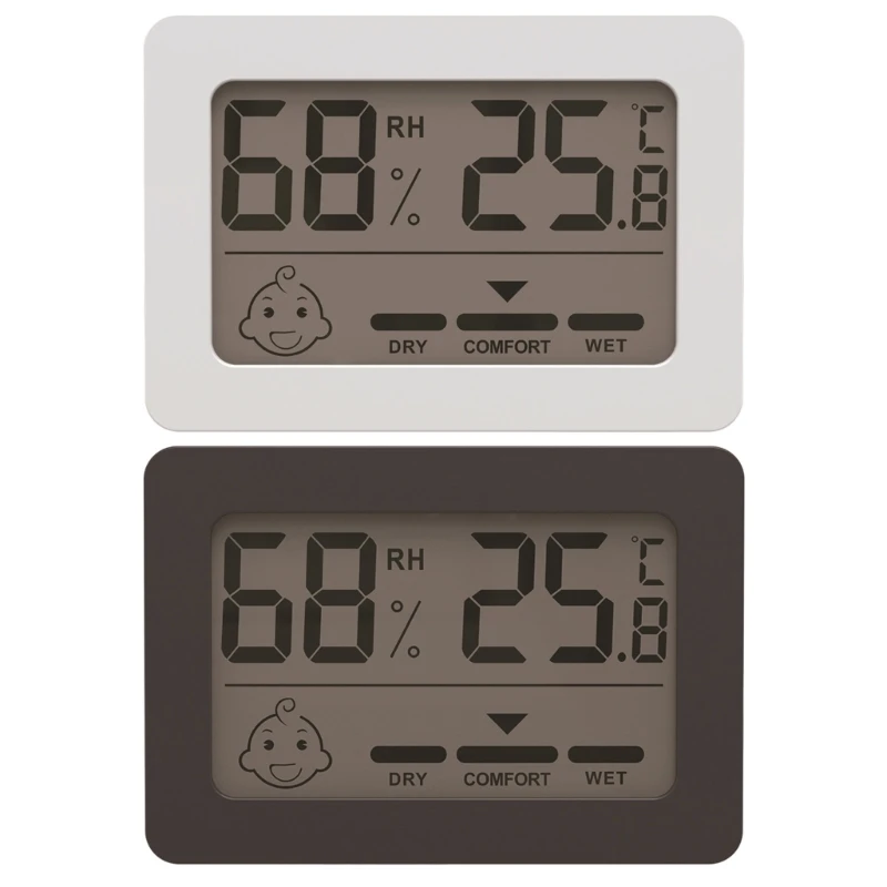 

Digital Thermometer Hygrometer LCD Display Electronic Humidity Temperature Gauge