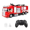 BGTOY 2.4G RC Car Remote Control Fire Truck Model One-click Water Spray To Simulate Sound and Light For Kids Toys Gift 6